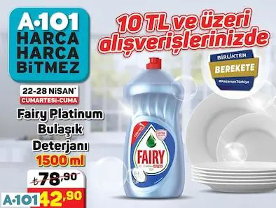 FAİRY PLATİNİUM BULAŞIK DETERJANI